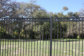 iron fence